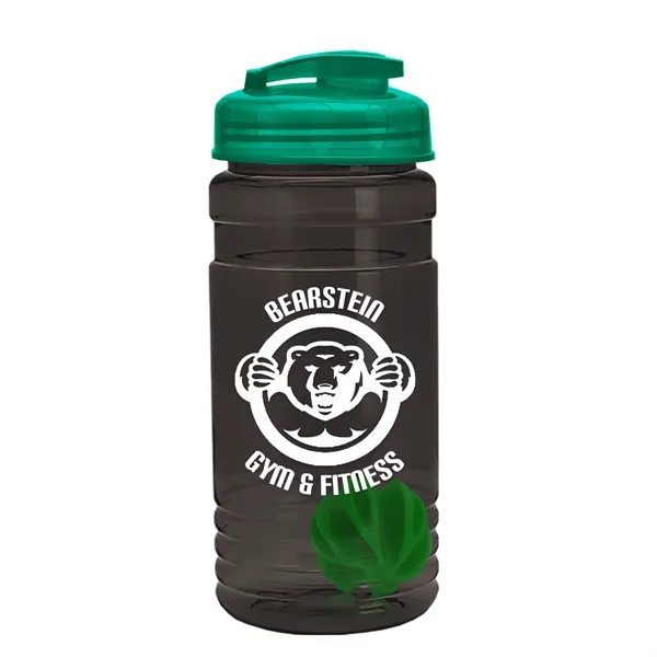 20 oz / 600ml Transparent Shaker Bottle with Mixing Ball and... from ASI 40480 Koozie Group