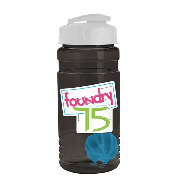 20 oz / 600ml Transparent Shaker Bottle with Mixing Ball and... from ASI 40480 Koozie Group