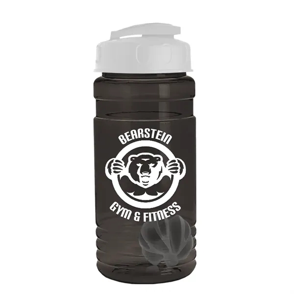 20 oz / 600ml Transparent Shaker Bottle with Mixing Ball and... from ASI 40480 Koozie Group