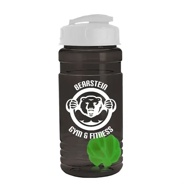 20 oz / 600ml Transparent Shaker Bottle with Mixing Ball and... from ASI 40480 Koozie Group