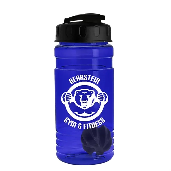 20 oz / 600ml Transparent Shaker Bottle with Mixing Ball and... from ASI 40480 Koozie Group