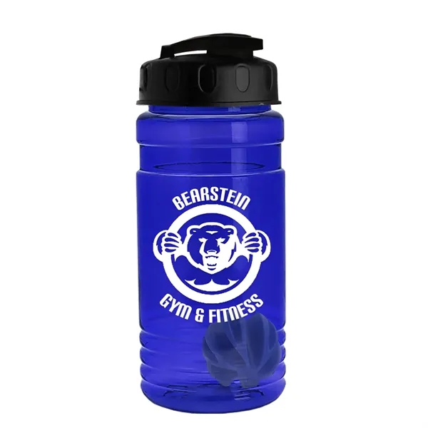 20 oz / 600ml Transparent Shaker Bottle with Mixing Ball and... from ASI 40480 Koozie Group