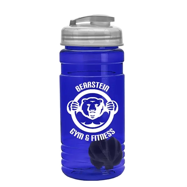 20 oz / 600ml Transparent Shaker Bottle with Mixing Ball and... from ASI 40480 Koozie Group