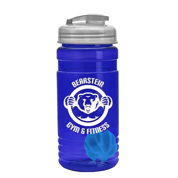 20 oz / 600ml Transparent Shaker Bottle with Mixing Ball and... from ASI 40480 Koozie Group