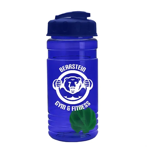 20 oz / 600ml Transparent Shaker Bottle with Mixing Ball and... from ASI 40480 Koozie Group