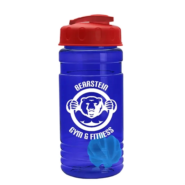 20 oz / 600ml Transparent Shaker Bottle with Mixing Ball and... from ASI 40480 Koozie Group