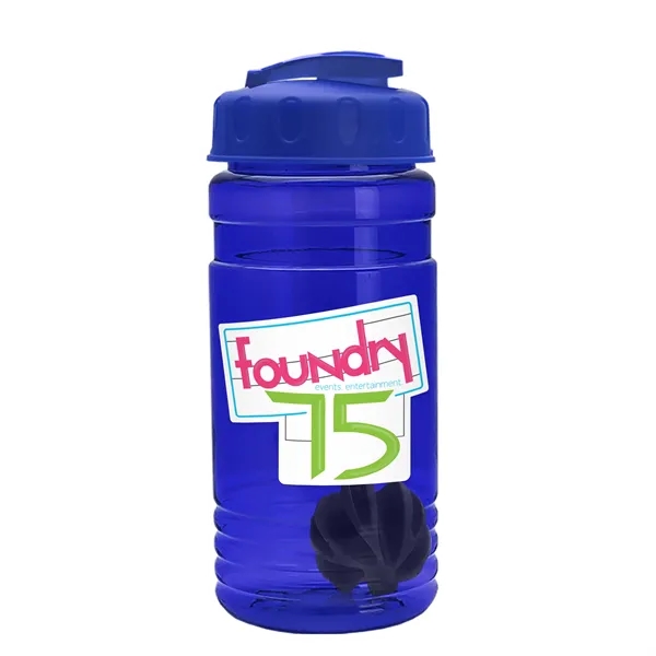20 oz / 600ml Transparent Shaker Bottle with Mixing Ball and... from ASI 40480 Koozie Group