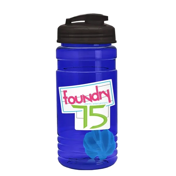 20 oz / 600ml Transparent Shaker Bottle with Mixing Ball and... from ASI 40480 Koozie Group