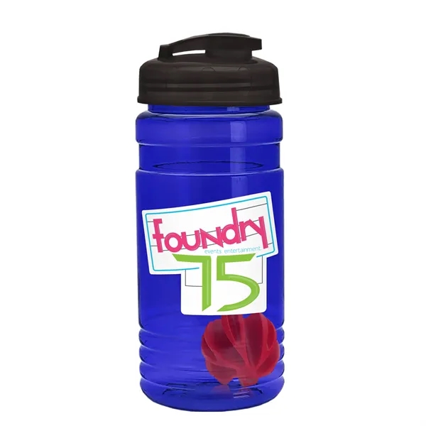 20 oz / 600ml Transparent Shaker Bottle with Mixing Ball and... from ASI 40480 Koozie Group