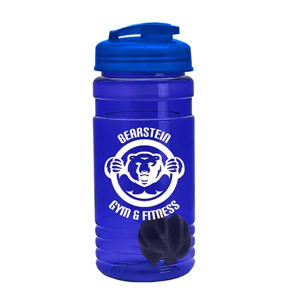 20 oz / 600ml Transparent Shaker Bottle with Mixing Ball and... from ASI 40480 Koozie Group