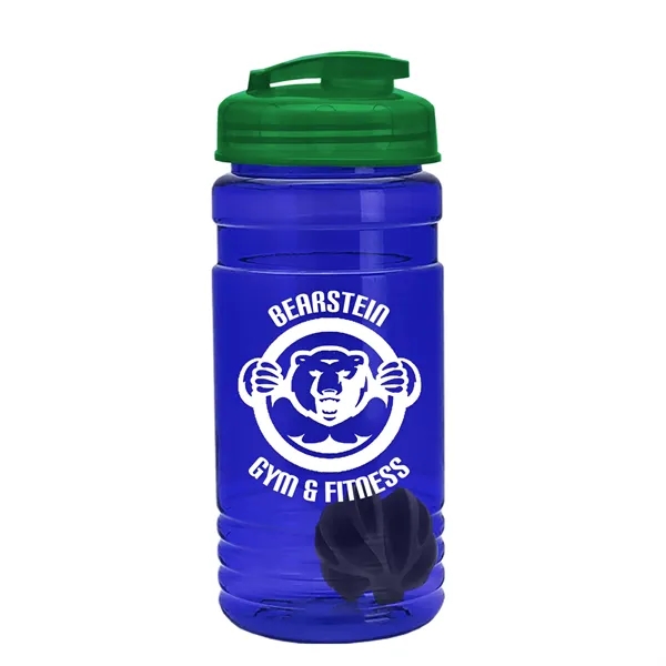 20 oz / 600ml Transparent Shaker Bottle with Mixing Ball and... from ASI 40480 Koozie Group