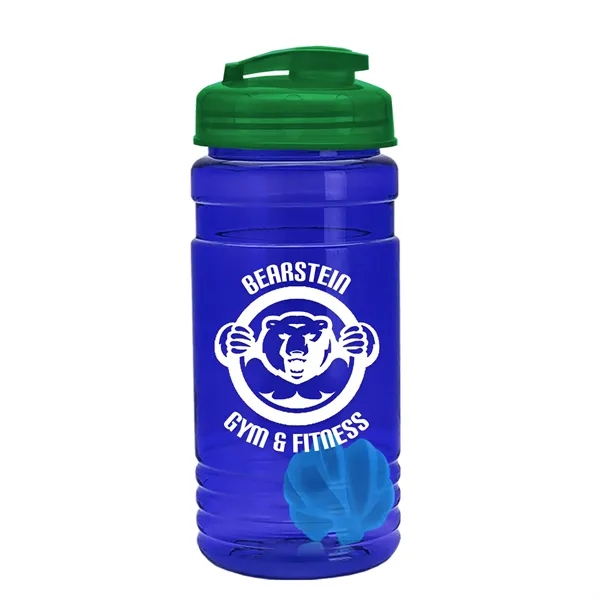 20 oz / 600ml Transparent Shaker Bottle with Mixing Ball and... from ASI 40480 Koozie Group