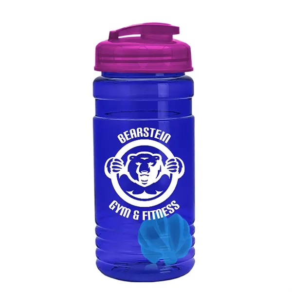 20 oz / 600ml Transparent Shaker Bottle with Mixing Ball and... from ASI 40480 Koozie Group