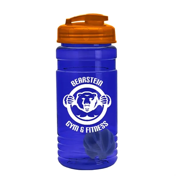 20 oz / 600ml Transparent Shaker Bottle with Mixing Ball and... from ASI 40480 Koozie Group