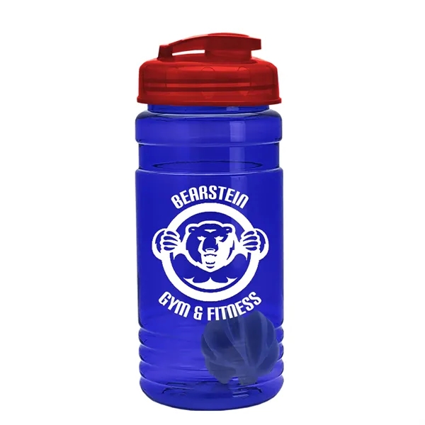 20 oz / 600ml Transparent Shaker Bottle with Mixing Ball and... from ASI 40480 Koozie Group