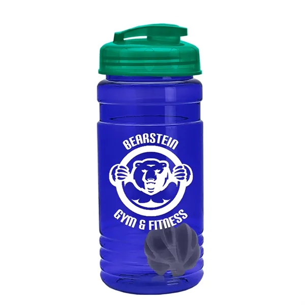 20 oz / 600ml Transparent Shaker Bottle with Mixing Ball and... from ASI 40480 Koozie Group
