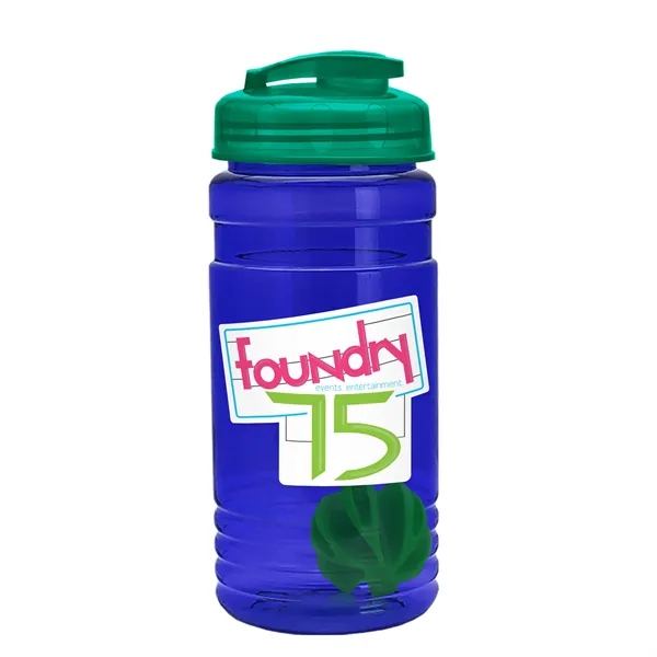 20 oz / 600ml Transparent Shaker Bottle with Mixing Ball and... from ASI 40480 Koozie Group
