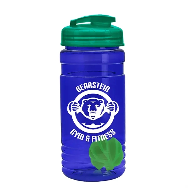 20 oz / 600ml Transparent Shaker Bottle with Mixing Ball and... from ASI 40480 Koozie Group