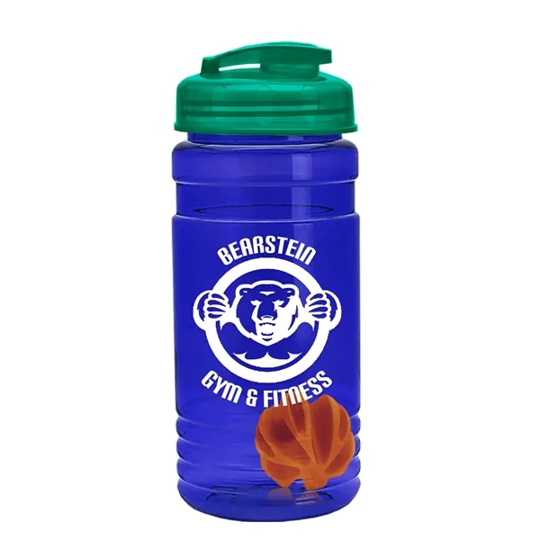 20 oz / 600ml Transparent Shaker Bottle with Mixing Ball and... from ASI 40480 Koozie Group