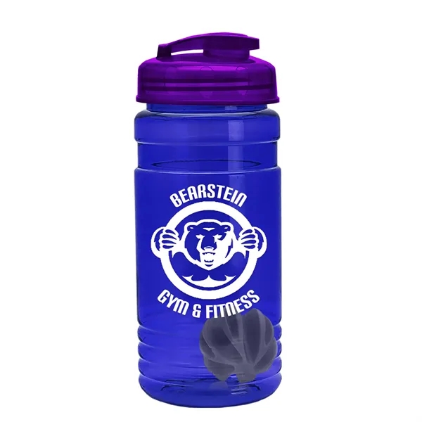 20 oz / 600ml Transparent Shaker Bottle with Mixing Ball and... from ASI 40480 Koozie Group