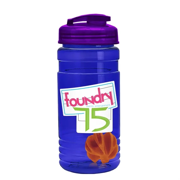 20 oz / 600ml Transparent Shaker Bottle with Mixing Ball and... from ASI 40480 Koozie Group