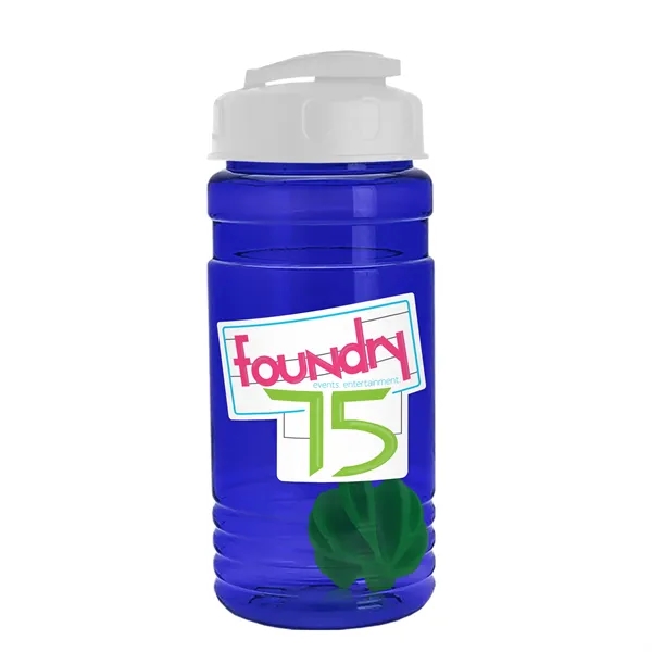 20 oz / 600ml Transparent Shaker Bottle with Mixing Ball and... from ASI 40480 Koozie Group