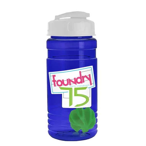 20 oz / 600ml Transparent Shaker Bottle with Mixing Ball and... from ASI 40480 Koozie Group