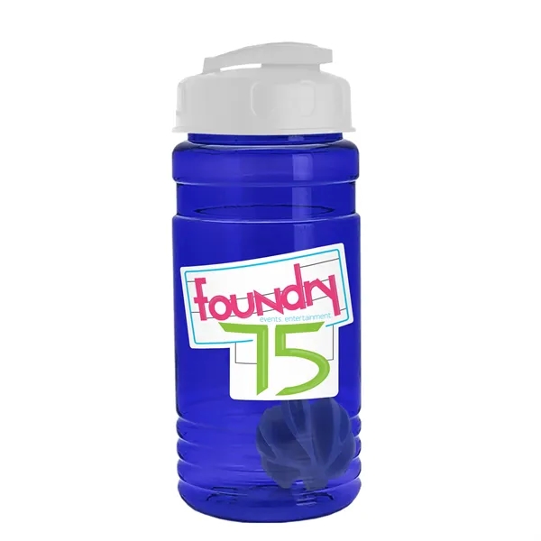 20 oz / 600ml Transparent Shaker Bottle with Mixing Ball and... from ASI 40480 Koozie Group