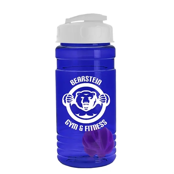 20 oz / 600ml Transparent Shaker Bottle with Mixing Ball and... from ASI 40480 Koozie Group