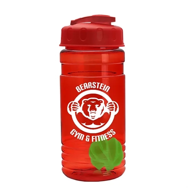 20 oz / 600ml Transparent Shaker Bottle with Mixing Ball and... from ASI 40480 Koozie Group