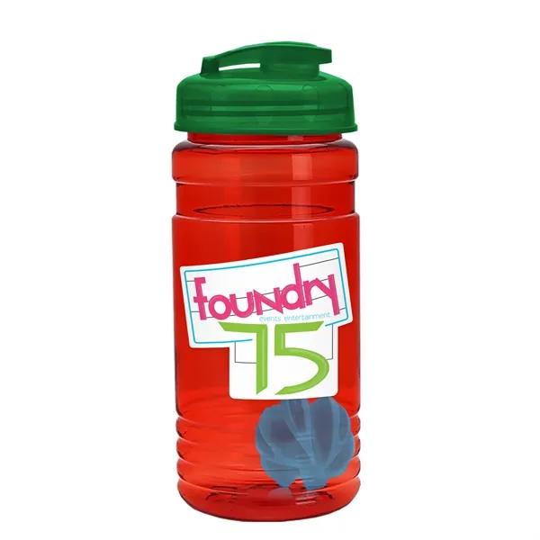 20 oz / 600ml Transparent Shaker Bottle with Mixing Ball and... from ASI 40480 Koozie Group