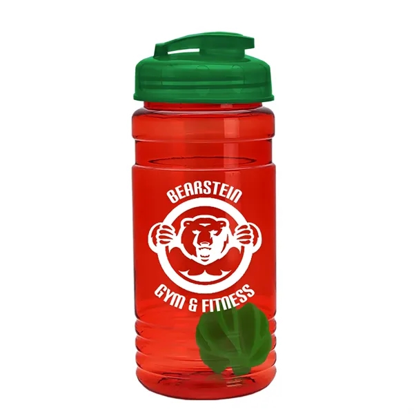 20 oz / 600ml Transparent Shaker Bottle with Mixing Ball and... from ASI 40480 Koozie Group