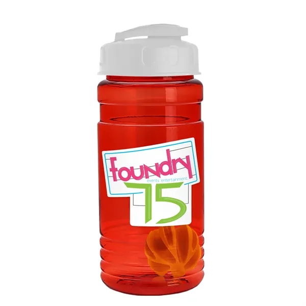 20 oz / 600ml Transparent Shaker Bottle with Mixing Ball and... from ASI 40480 Koozie Group
