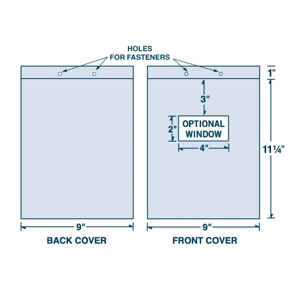 Two-piece Capacity Report & Tax Cover... from ASI 32050 Admore / Admore®
