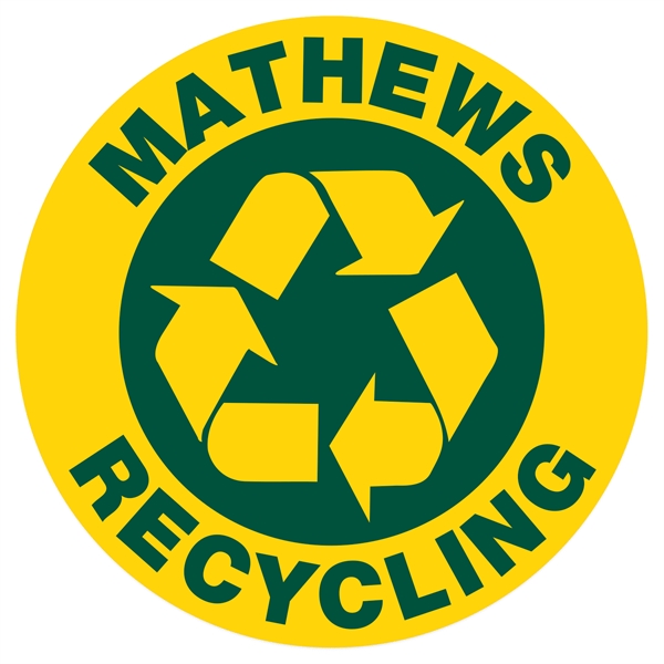 Round truck signs & equipment decal (12" Diameter).... from ASI 56950 Gill Studios Inc / Gill-Line®