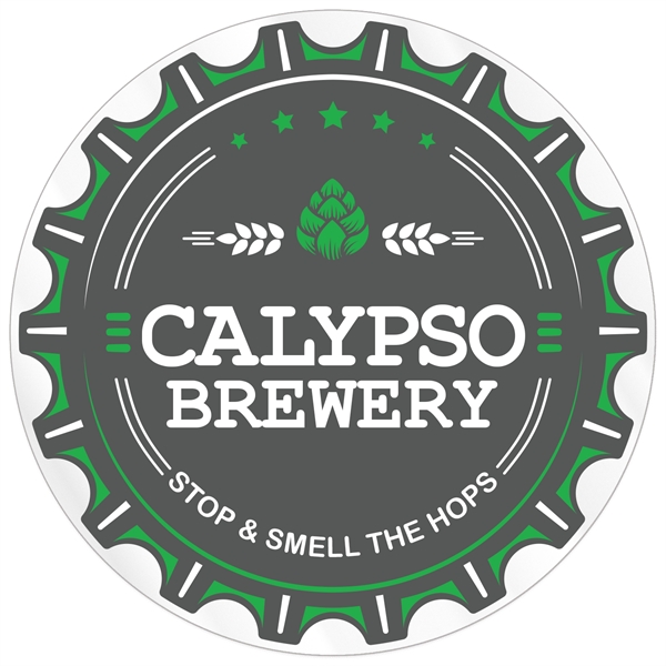 Round truck signs & equipment decal (18" Diameter).... from ASI 56950 Gill Studios Inc / Gill-Line®