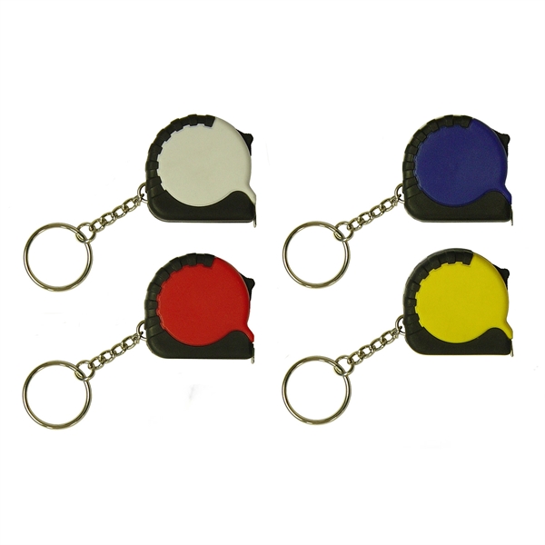 Mini grip 3 ft. tape measure; includes rubber grip and key-chain... from ASI 90859 Tempo Industries Inc