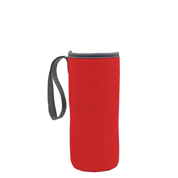 24 oz. Sports Bottle & Caddy - Push-Pull Lid... from ASI 40480 Koozie Group