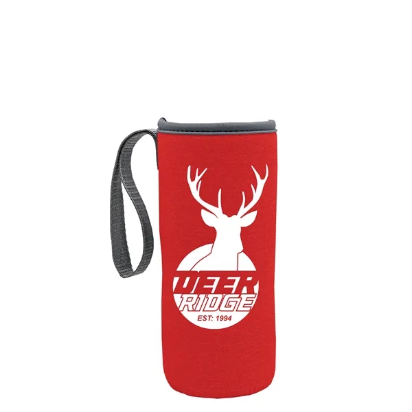 24 oz. Sports Bottle & Caddy - Push-Pull Lid... from ASI 40480 Koozie Group