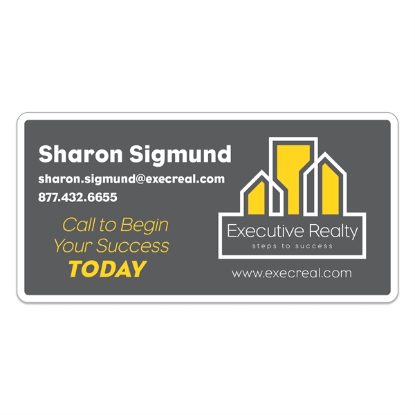 Large durable magnetic advertising for cars and trucks... from ASI 56950 Gill Studios Inc / Gill-Line®