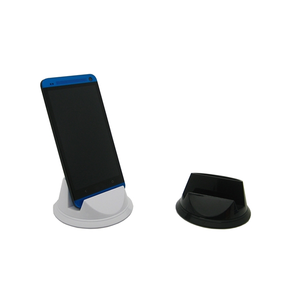 Spinning phone stand measuring 3.5" x 1.5" and available in several... from ASI 90859 Tempo Industries Inc