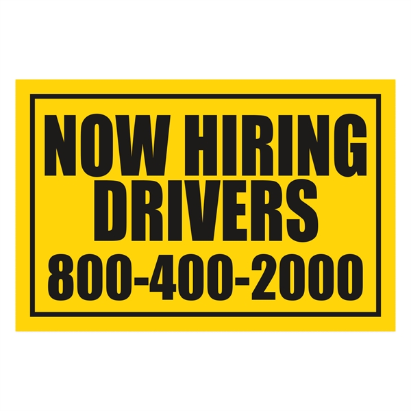 Rectangle with square corners truck signs & equipment decal 16 1/4"x24... from ASI 56950 Gill Studios Inc / Gill-Line®