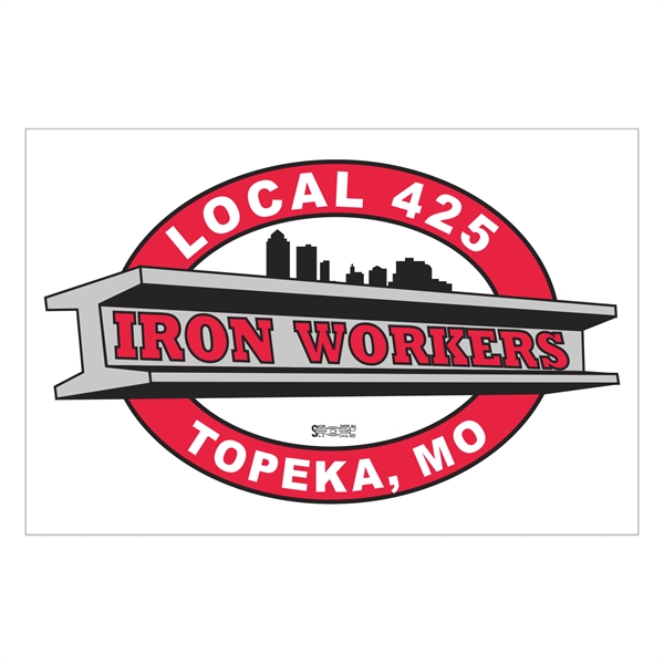 Rectangle with square corners truck signs & equipment decal 16 1/4"x24... from ASI 56950 Gill Studios Inc / Gill-Line®