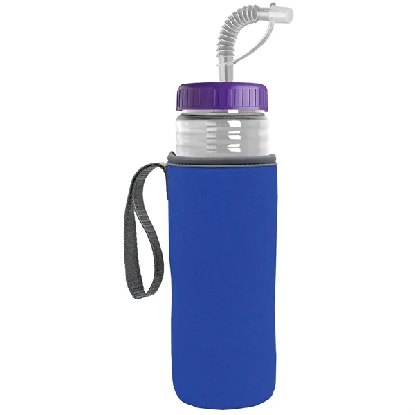 Garyline® Lifeguard Bottle with Straw Lid and Insulated C...... from ASI 40480 Koozie Group
