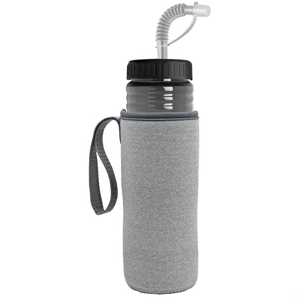 Garyline® Lifeguard Bottle with Straw Lid and Insulated C...... from ASI 40480 Koozie Group