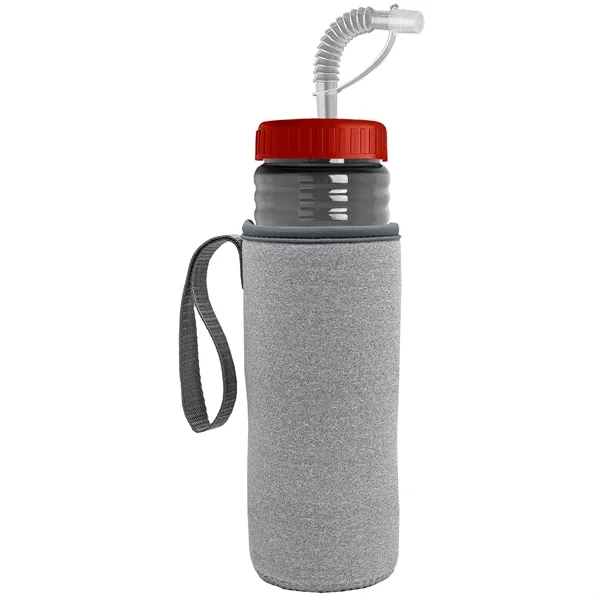 Garyline® Lifeguard Bottle with Straw Lid and Insulated C...... from ASI 40480 Koozie Group