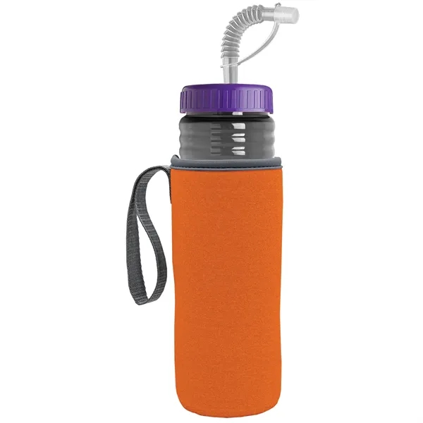 Garyline® Lifeguard Bottle with Straw Lid and Insulated C...... from ASI 40480 Koozie Group