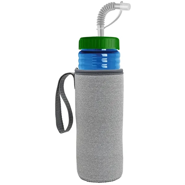 Garyline® Lifeguard Bottle with Straw Lid and Insulated C...... from ASI 40480 Koozie Group