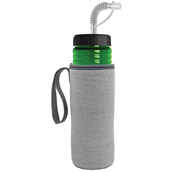 Garyline® Lifeguard Bottle with Straw Lid and Insulated C...... from ASI 40480 Koozie Group
