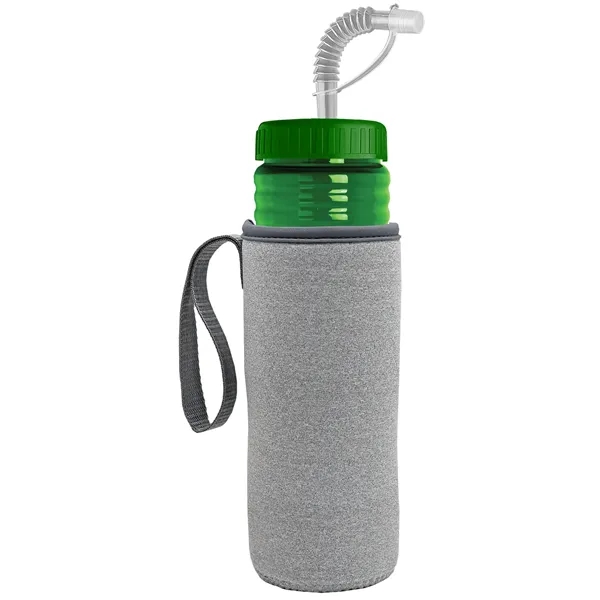 Garyline® Lifeguard Bottle with Straw Lid and Insulated C...... from ASI 40480 Koozie Group